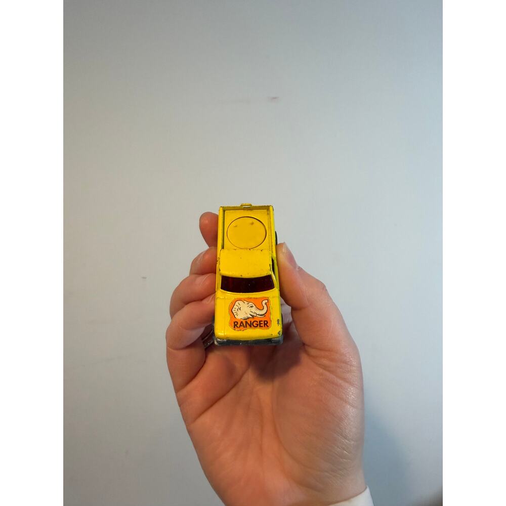 Vintage Matchbox Lesney Rolamatics Ford Ranger No.57 Wild Life Truck 1973.